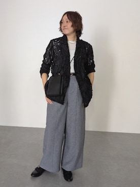 「Callarus（カラルス）のアイテム」を使った、yuyuさん（レディース・159cm）の春コーディネート