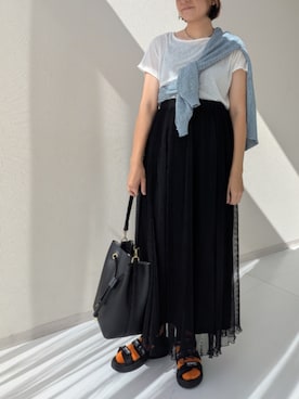 yuyuさん（レディース・157cm）の夏コーディネート