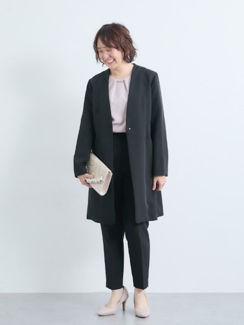 セール】【入学式・卒業式・フォーマル】＜Callarus＞ロングジャケット