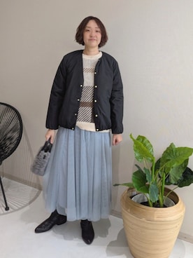 yuyuさん（レディース・159cm）の冬コーディネート