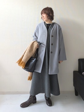 「nissen（ニッセン）のアイテム」を使った、yuyuさん（レディース・159cm）の秋コーディネート