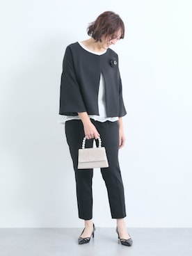 「Callarus（カラルス）のアイテム」を使った、yuyuさん（レディース・159cm）の冬コーディネート