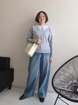 yuyuさん（レディース・159cm）の冬コーディネート