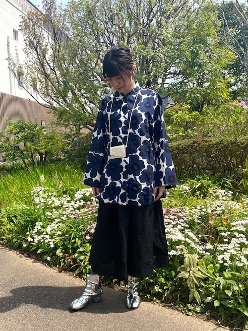 marimekko（マリメッコ）の「Mini Unikko / Meimi cotton poplin