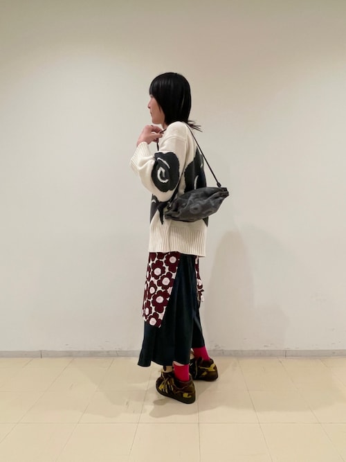 セール】【ノベルティ付】Unikko / Karla Denim shoulder bag