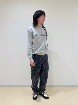 「marimekko（マリメッコ）のアイテム」を使った、marimekkostaffさん（メンズ・176cm）の秋コーディネート