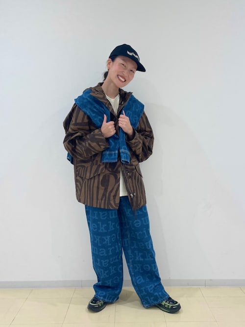 新品タグ付きmarimekko ストライプ キャップ 1406644925.jpg?1637676515
