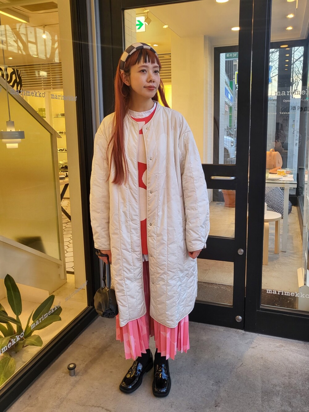 【marimekko】Myy Unikko スカート/ LIGHT PINK marimekko（マリメッコ）の「Unikko / Myy skirt（スカート
