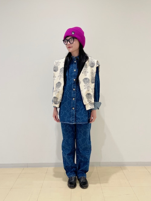 限定 marimekko Maridenim Unikko デニムパンツ 32 限定 marimekko Maridenim Unikko デニムパンツ 32
