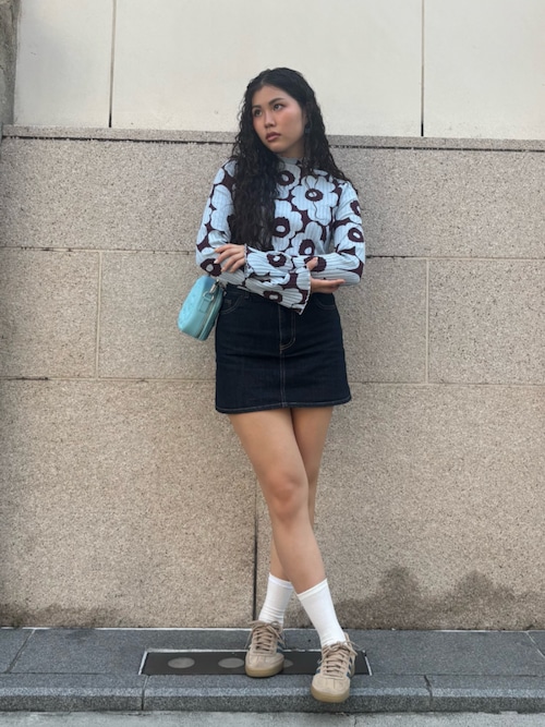 Faasi Unikko / cut and sew 長袖カットソー セール】Faasi Unikko / cut and sew（Tシャツ/カットソー