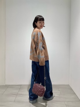 「marimekko（マリメッコ）のアイテム」を使った、marimekkostaffさん（レディース・156cm）の秋コーディネート