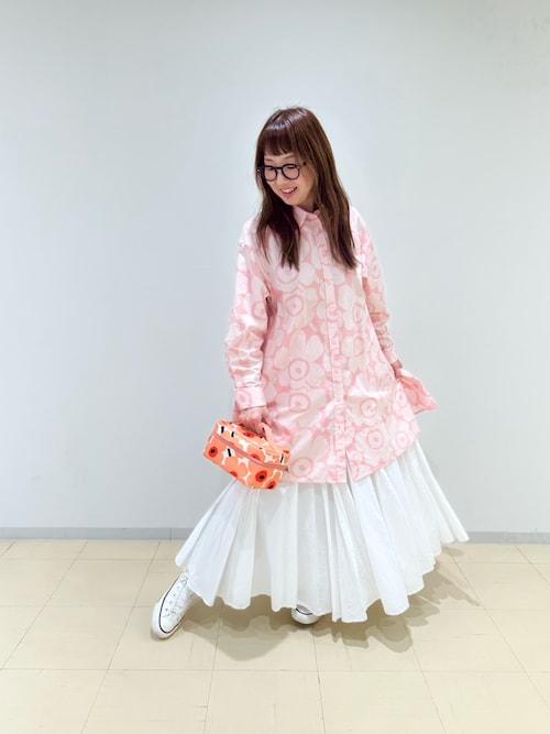 marimekko（マリメッコ） ワンピース Kuvitelma Unikko / shirt dress