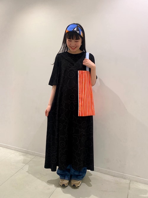 Sh Loose Uni jeans pants マリメッコ　デニム　26 Maridenim Loose Unikko Jeans | Marimekko