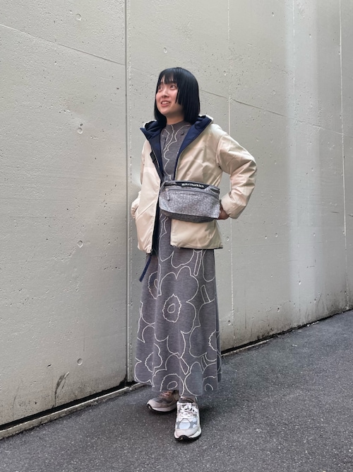 Vektori unikko / reversible coat（その他アウター）｜marimekko
