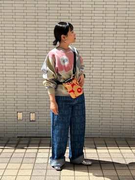 「marimekko（マリメッコ）のアイテム」を使った、marimekkostaffさん（レディース・159cm）の秋コーディネート