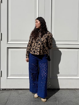 「marimekko（マリメッコ）のアイテム」を使った、marimekkostaffさん（レディース・161cm）の夏コーディネート