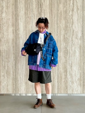 「marimekko（マリメッコ）のアイテム」を使った、marimekkostaffさん（レディース・162cm）の秋コーディネート