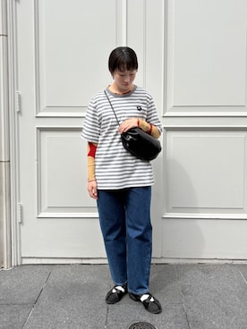 「marimekko（マリメッコ）のアイテム」を使った、marimekkostaffさん（レディース・162cm）の秋コーディネート