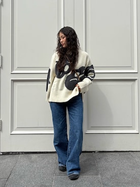 「marimekko（マリメッコ）のアイテム」を使った、marimekkostaffさん（レディース・161cm）の秋コーディネート