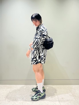 「marimekko（マリメッコ）のアイテム」を使った、marimekkostaffさん（レディース・163cm）の秋コーディネート
