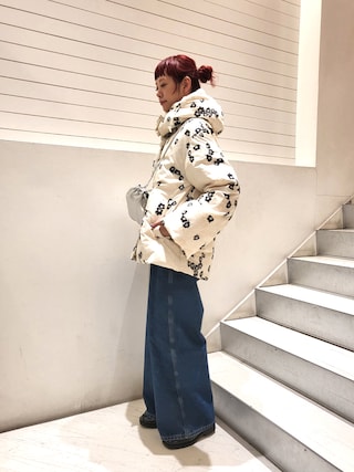 ★マリメッコ★ダウンジャケットViittaus Unikko ウニッコ marimekko（マリメッコ）の「Unikko / Judea down coat（ダウン