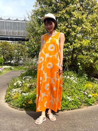 24SS■marimekko■Liplatus Helakka コットントリコットドレス 1713495914_320.jpg