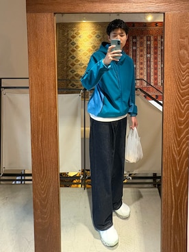 「On（オン）のアイテム」を使った、yu-daiさん（メンズ・165cm）の春コーディネート