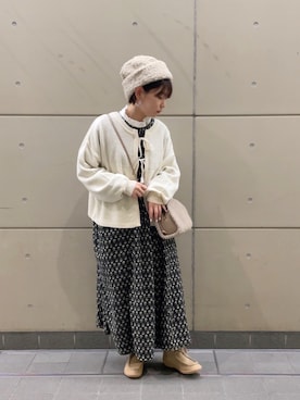 シノさん(レディース・152cm)の冬コーディネート