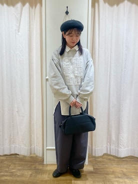 シノさん（レディース・153cm）の冬コーディネート