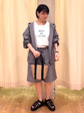 シノさん（レディース・152cm）の春コーディネート