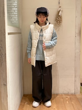 シノさん（レディース・152cm）の冬コーディネート