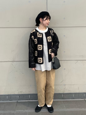 「SM2」｜シノさん（骨格ストレート・レディース・152cm）の秋コーディネート