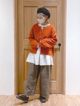 シノさん（レディース・152cm）の冬コーディネート