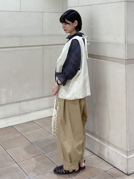 シノさん(レディース・152cm)の夏コーディネート