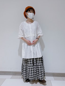 シノさん（レディース・152cm）の夏コーディネート