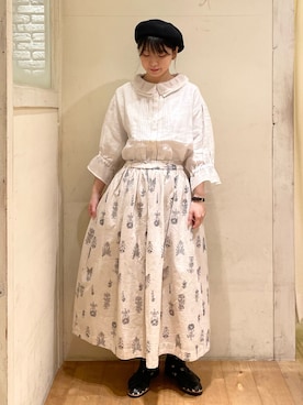 「SM2」｜シノさん（骨格ストレート・レディース・152cm）の春コーディネート