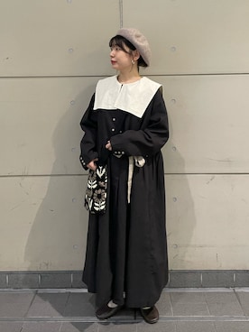 「SM2」｜シノさん（骨格ストレート・レディース・152cm）の秋コーディネート