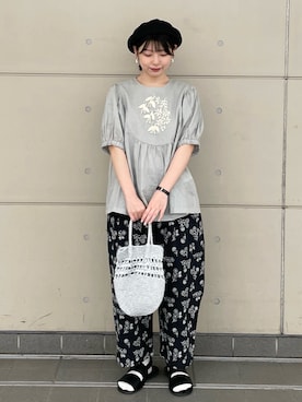「SM2」｜シノさん（骨格ストレート・レディース・152cm）の春コーディネート