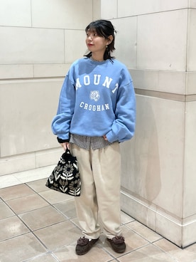 シノさん（レディース・152cm）の冬コーディネート