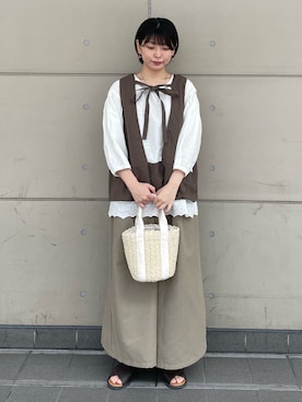 シノさん（レディース・152cm）の春コーディネート