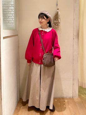 「SM2」｜シノさん（骨格ストレート・レディース・152cm）の秋コーディネート