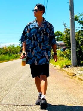 「ダボシャツ」｜nobutanchinさん（メンズ・173cm）の夏コーディネート