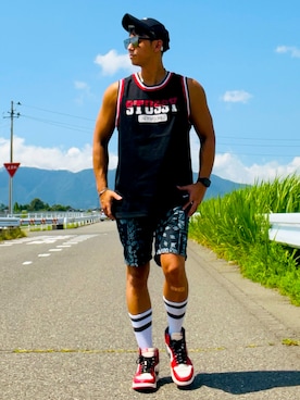 「アイテム（レッグウェア）」を使った、nobutanchinさん（メンズ・173cm）の夏コーディネート