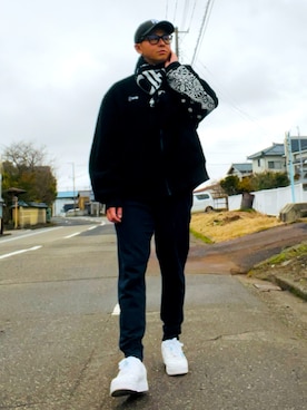 「Subciety（サブサエティ）のアイテム」を使った、nobutanchinさん（メンズ・173cm）の冬コーディネート