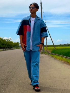 「ラッドミュージシャン」｜nobutanchinさん（メンズ・173cm）の夏コーディネート