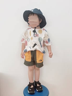18:)さん（キッズ・90cm）の夏コーディネート