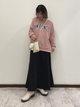 「ehka sopo（エヘカソポ）のアイテム（財布/小物）」を使った、Satomi..さん（レディース・149cm）の春コーディネート