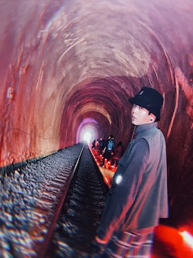 Berdyさん（メンズ・170cm）の冬コーディネート