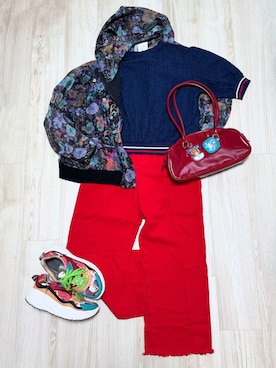 「atmos（アトモス）のアイテム」を使った、Kamicy_suiさん（レディース・153cm）の秋コーディネート