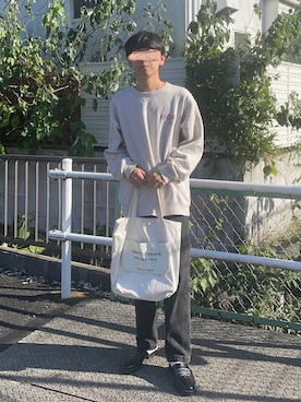 「Hender Scheme（エンダースキーマ）のアイテム（シューズ）」を使った、ゆうきくんさん（メンズ・163cm）の秋コーディネート